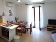 Dining room Omišalj, Dining room u smještaju tipa apartment, dostupna klima, dopusteni kucni ljubimci i WIFI.