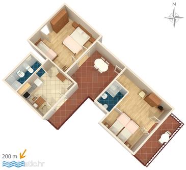 Apartment A-5496-a - Apartments Selce (Crikvenica) - 5496