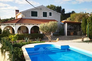 Property - Vacation Rentals 5673 Property Škrip (Brač) - Accommodation 5673 - Vacation Rentals with pebble beach.