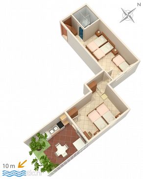 Apartment A-5688-c - Apartments Hvar (Hvar) - 5688