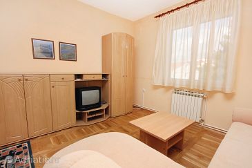 Living room Vodice, Living room u smještaju tipa apartment.