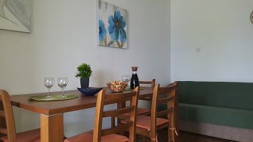 Dining room Uvala Bristova, Dining room u smještaju tipa apartment.