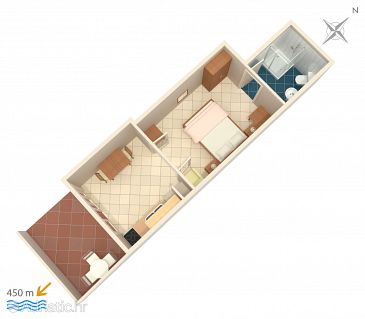 Apartment A-5724-a - Apartments Stari Grad (Hvar) - 5724