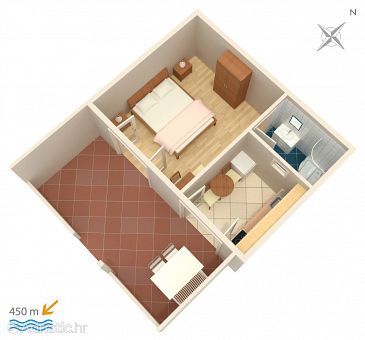 Apartment A-5724-b - Apartments Stari Grad (Hvar) - 5724
