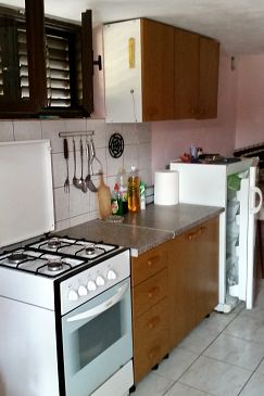 Kitchen Uvala Tatinja, Kitchen u smještaju tipa apartment, dopusteni kucni ljubimci.