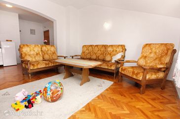 Living room Zadar - Diklo, Living room u smještaju tipa apartment, WIFI.