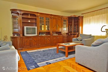 Living room Zadar, Living room u smještaju tipa apartment, dopusteni kucni ljubimci i WIFI.