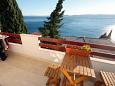 Balcony 1 Balcony 1 - Apartment A-5975-e - Apartments Pisak (Omiš) - 5975