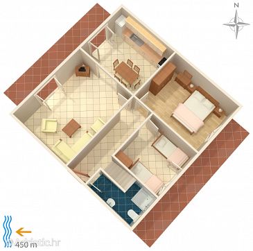 Apartment A-6044-b - Apartments Podstrana (Split) - 6044
