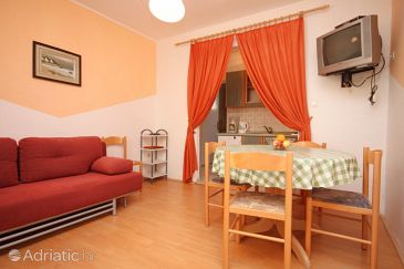 Dining room Vodice, Dining room u smještaju tipa apartment.