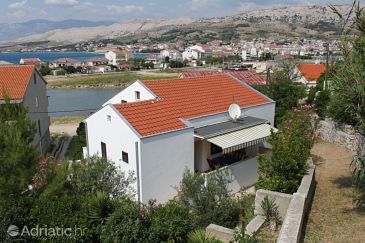 Property - Apartments 6368 Property Pag (Pag) - Accommodation 6368 - Apartments near sea with pebble beach.