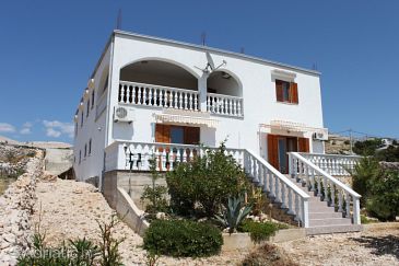 Property - Apartments 6392 Property Kustići (Pag) - Accommodation 6392 - Apartments with pebble beach.
