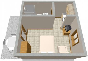 Studio flat AS-641-e - Apartments Orebić (Pelješac) - 641