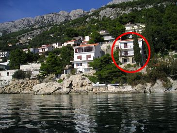 Property - Apartments 651 Property Pisak (Omiš) - Accommodation 651 - Apartments near sea with pebble beach.