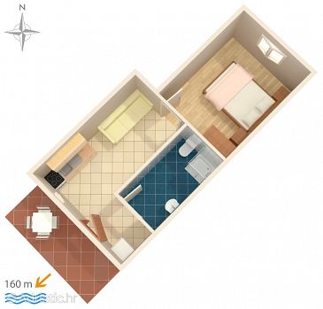 Apartment A-6678-f - Apartments Zaostrog (Makarska) - 6678