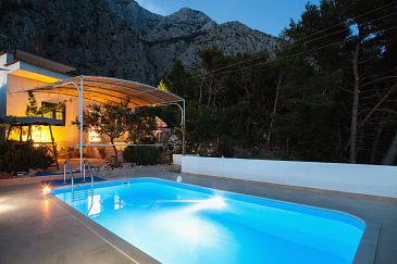 Property - Vacation Rentals 6809 Property Kotišina (Makarska) - Accommodation 6809 - Vacation Rentals with pebble beach.