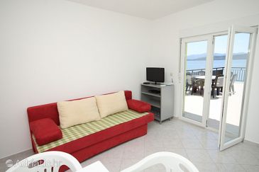 Living room Živogošće - Porat, Living room u smještaju tipa apartment, dopusteni kucni ljubimci i WIFI.