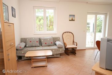 Living room Novigrad, Living room u smještaju tipa apartment, dopusteni kucni ljubimci i WIFI.