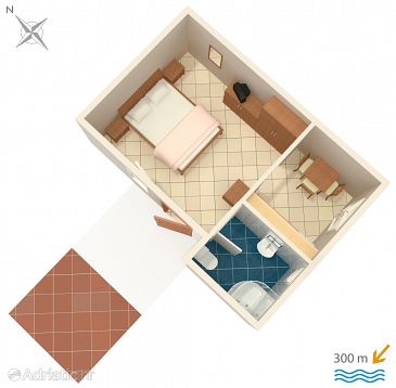 Studio flat AS-7059-a - Apartments Zambratija (Umag) - 7059