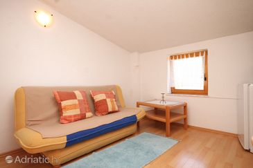 Living room Fažana, Living room u smještaju tipa studio-apartment, dostupna klima i WIFI.