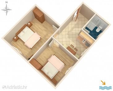 Apartment A-7357-c - Apartments Krnica (Marčana) - 7357