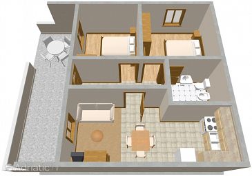 Apartment A-764-a - Apartments Sumartin (Brač) - 764