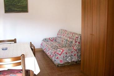 Living room Postira, Living room u smještaju tipa apartment, dopusteni kucni ljubimci i WIFI.