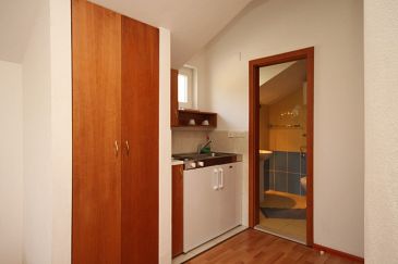 Kitchen Skrivena Luka, Kitchen u smještaju tipa studio-apartment, WIFI.