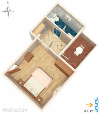 Apartment A-8050-b - Apartments Susak (Lošinj - Susak) - 8050