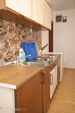 Kitchen Poljana, Kitchen u smještaju tipa apartment.
