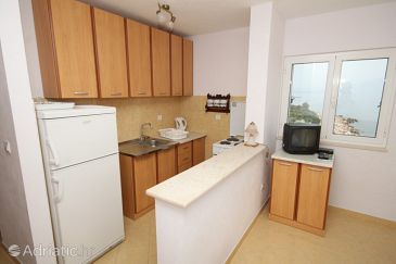 Kitchen Uvala Pokrivenik, Kitchen u smještaju tipa studio-apartment, dopusteni kucni ljubimci.