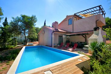 Property - Vacation Rentals 8731 Property Basina (Hvar) - Accommodation 8731 - Vacation Rentals with pebble beach.
