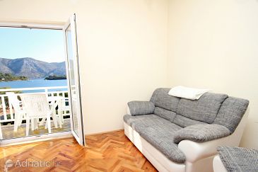 Living room Kneža, Living room u smještaju tipa apartment, dostupna klima, dopusteni kucni ljubimci i WIFI.