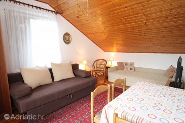 Living room Korčula, Living room u smještaju tipa apartment, dopusteni kucni ljubimci i WIFI.