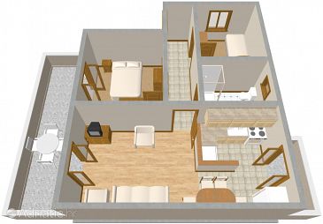 Apartment A-924-a - Apartments Raslina (Krka) - 924