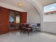Shared terrace Ražanj, Shared terrace u smještaju tipa room, s pogledom na more i dopusteni kucni ljubimci.