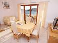 Dining room Lumbarda, Dining room u smještaju tipa apartment, dostupna klima i WIFI.