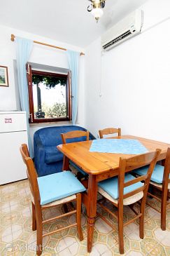 Dining room Lumbarda, Dining room u smještaju tipa apartment, dostupna klima i dopusteni kucni ljubimci.