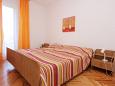 Bedroom 1 Novalja, Bedroom 1 u smještaju tipa apartment, dopusteni kucni ljubimci i WIFI.