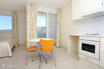 Dining room Kneža, Dining room u smještaju tipa studio-apartment, WIFI.