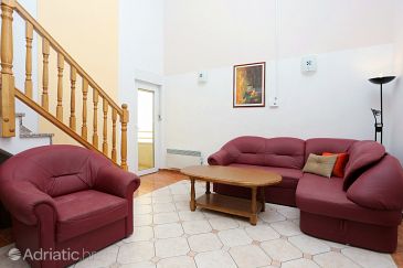 Living room 1 Baška Voda, Living room 1 u smještaju tipa apartment, dopusteni kucni ljubimci.