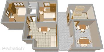 Apartment A-959-d - Apartments Zaton (Krka) - 959