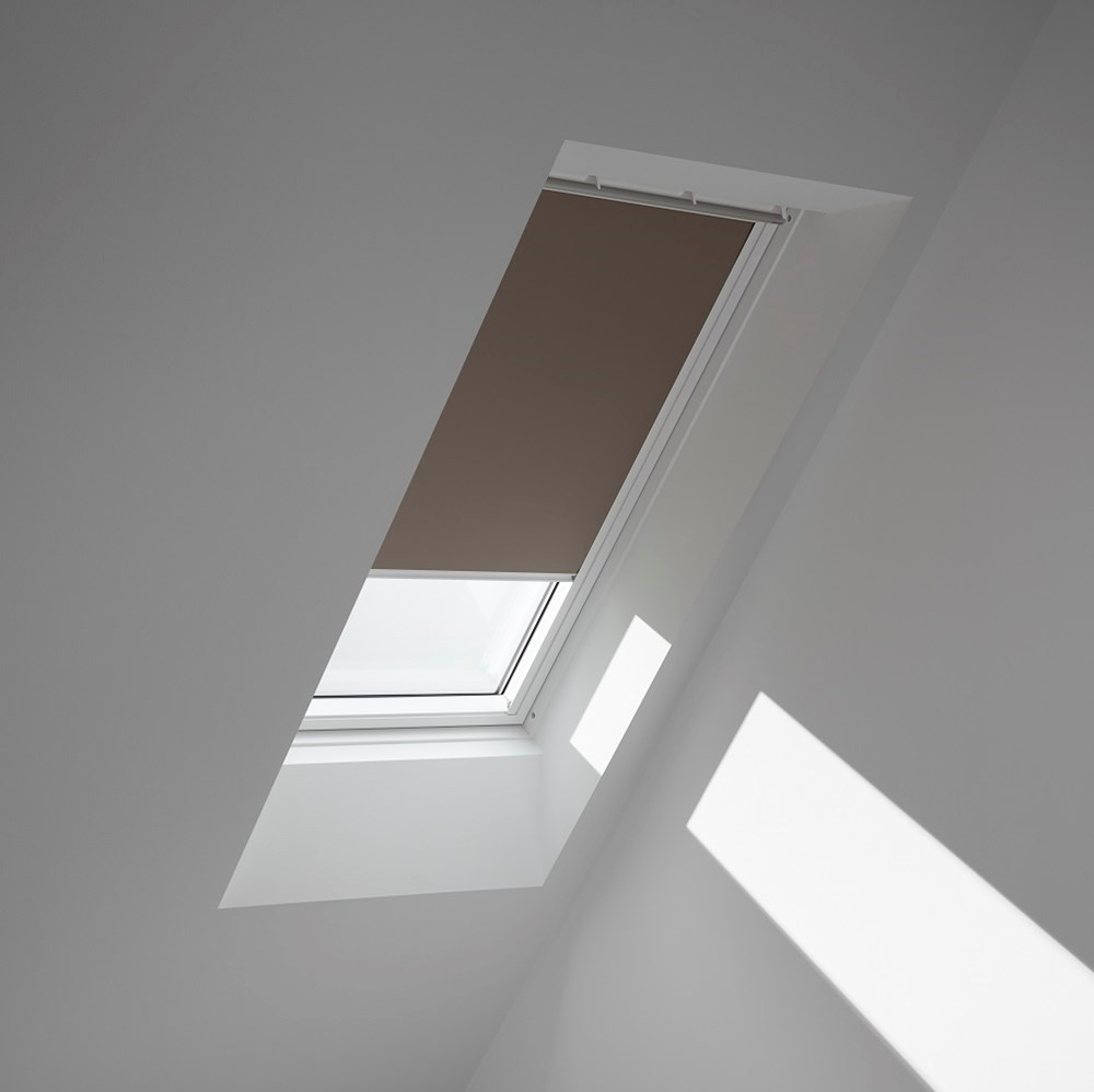 Genuine VELUX® (DKL) Blackout Blind 4574 Warm Grey