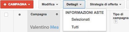 rapporto informativo sulle aste