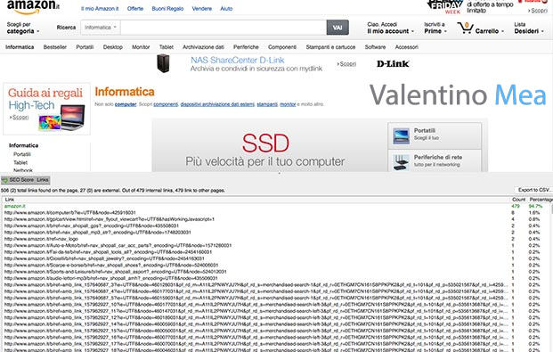 Amazon categoria Informatica