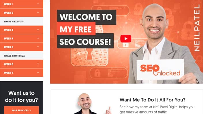 Corso SEO Unlocked gratis
