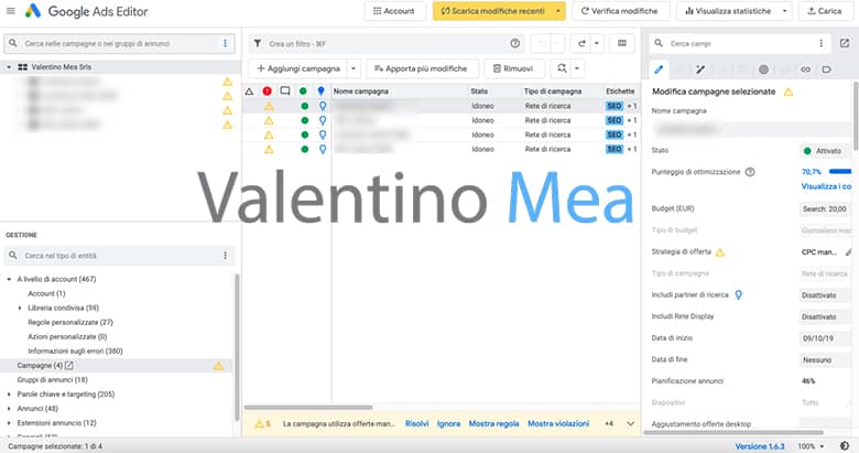 Google Ads Editor