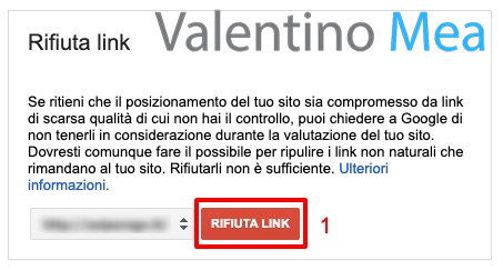 Disavow Links Tool