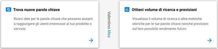 volume ricerca parole chiave