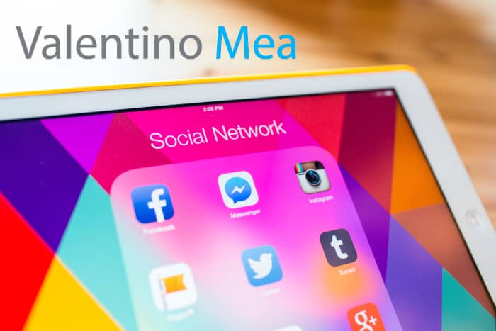 pagina aziendale sui social media